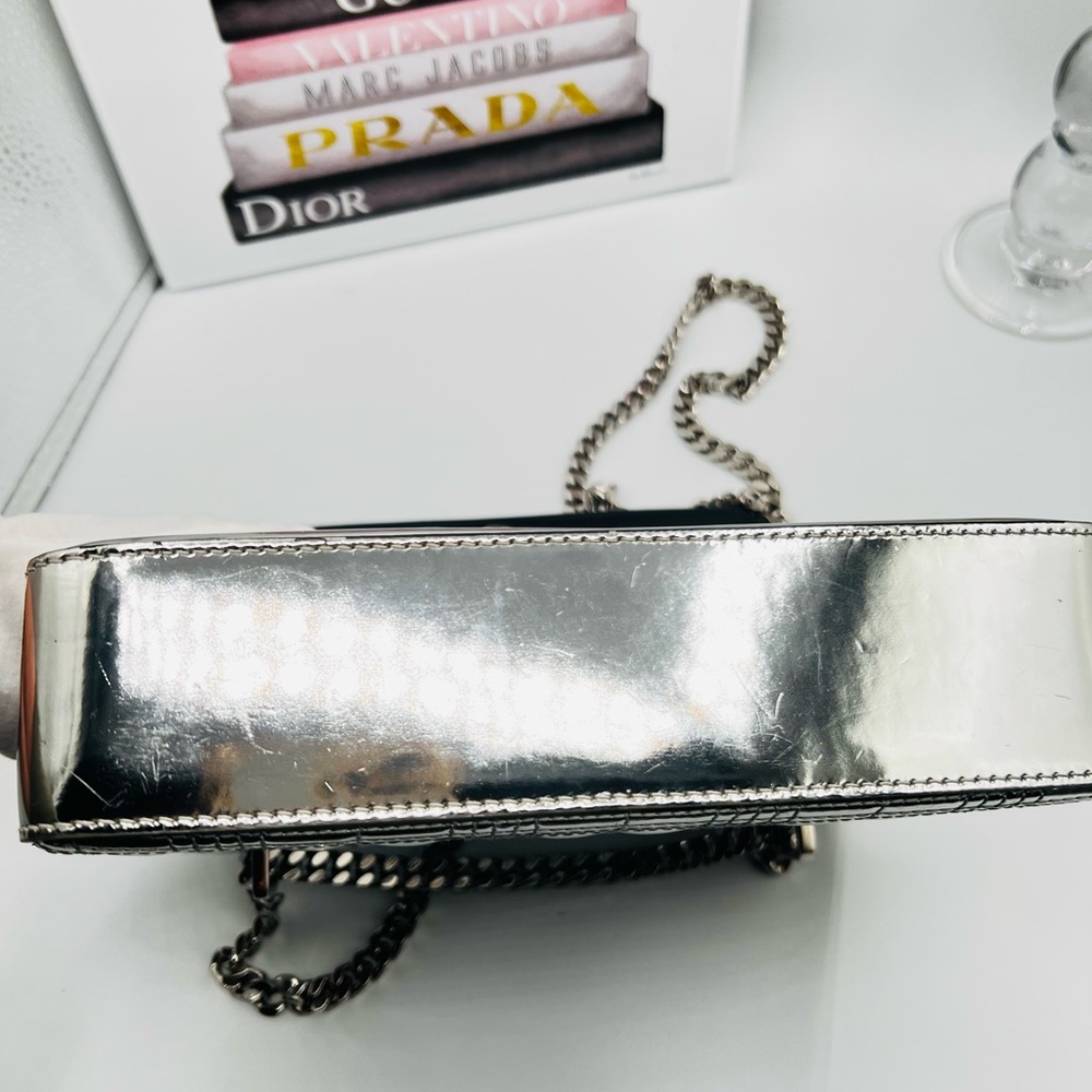 Burberry Lola Metallic Silver Bag - EUC - Picture 14 of 14